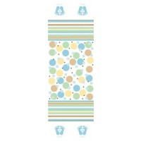 A Blue Tiny Toes Large Tablecover