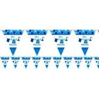 Baby Boy Clothes Line Flag Banner