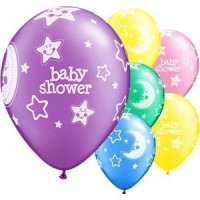  baby shower latex balloons