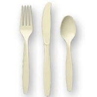 Vanilla Cream Cutlery