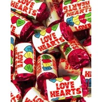 A Mini pack of Love Hearts