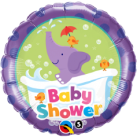 Elephant Baby Shower Foil Balloon