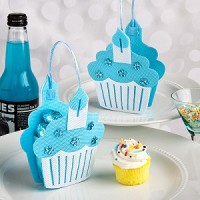 A Blue Cupcake Treat Bag