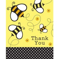 A Buzzie Bee Thank You Card