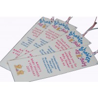 Personalised Bookmark - Twin Babies