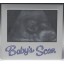 Frames - Lilac Glitter Baby Scan Frame