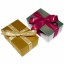 Gold & Silver Boxes of Chocolates with Personalised Ribbon
