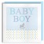 Baby Boy Rocking Horse Charm Card