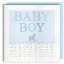 Baby Boy Rocking Horse Charm Card
