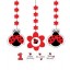 A Set of Ladybird Hanging Decorations