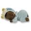 A Porcelain Ethnic Baby Boy Sleeping Baby