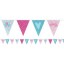 Christening Day Pink Holographic Foil Bunting