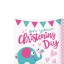 Christening Day Pink Napkins