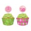 A Pack of Ocean Girl Cupcake Wraps & Picks