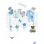 Baby Boy Clothes Line Card