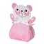 A Pink Panda Shaped Favour Box