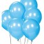 baby blue latex balloons
