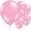 baby pink latex balloons