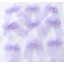 A Pack of 12 Lilac Organza Bows