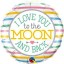 Love You To The Moon Foil Balloon - 18