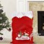 Personalised Tartan Santa Pom Pom Sack