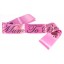 A Mum To Be Satin Sash Hot Pink/Black