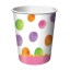 1st Birthday Girl Dots Cups