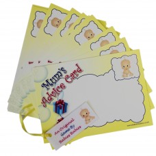 Mum's Advice Cards (white Baby) - Pack of 10