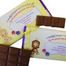 Chocolate Bar with Personalised Wrapper