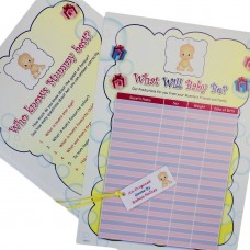 Pack of Two Baby Shower Games 