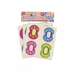 12 Additional Dummy Stickers (large A2 pin the dummy Game)