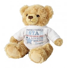 Twinkle Boys Teddy Personalised 