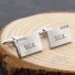 Cufflinks - Diamante with Personalisation