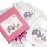 Pink Baby Elephant Gift Set - Babygrow & Bib