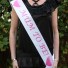 A Satin 'Mum To Be/Yummy Mummy' Heart Sash